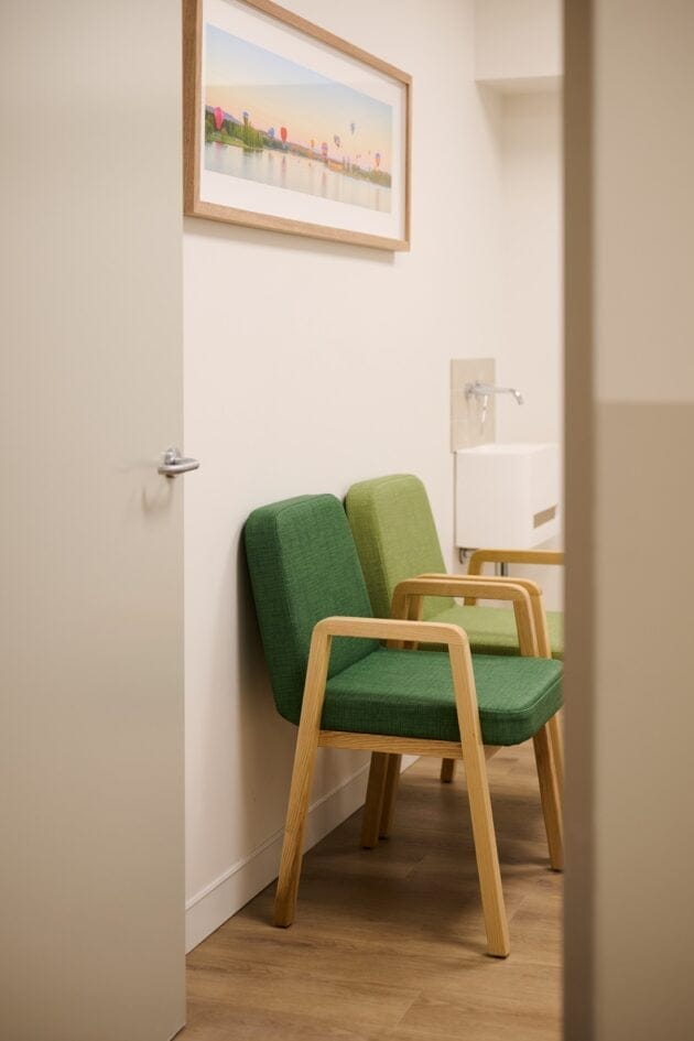 Professional podiatry clinic consultation and treatment facilities at The Walking Clinic Manuka Canberra