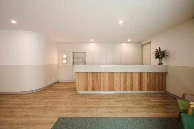 Modern podiatry clinic interior and rehabilitation facilities at The Walking Clinic Manuka Canberra