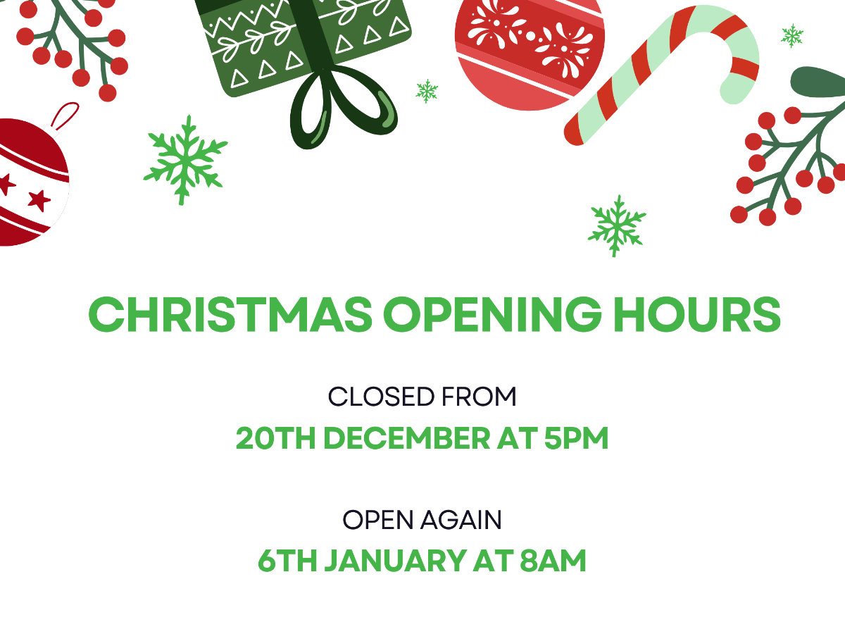 Christmas Opening Hours 2024 The Walking Clinic christmas-opening-hours-2024-the-walking-clinic